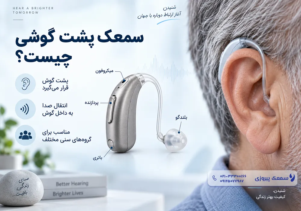 بهترین سمعک پشت گوشی